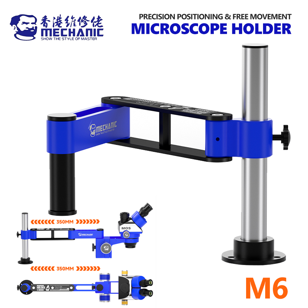 Electronics Repair Microscope - MECHANIC M6 Microscope Dual Positioning Folding