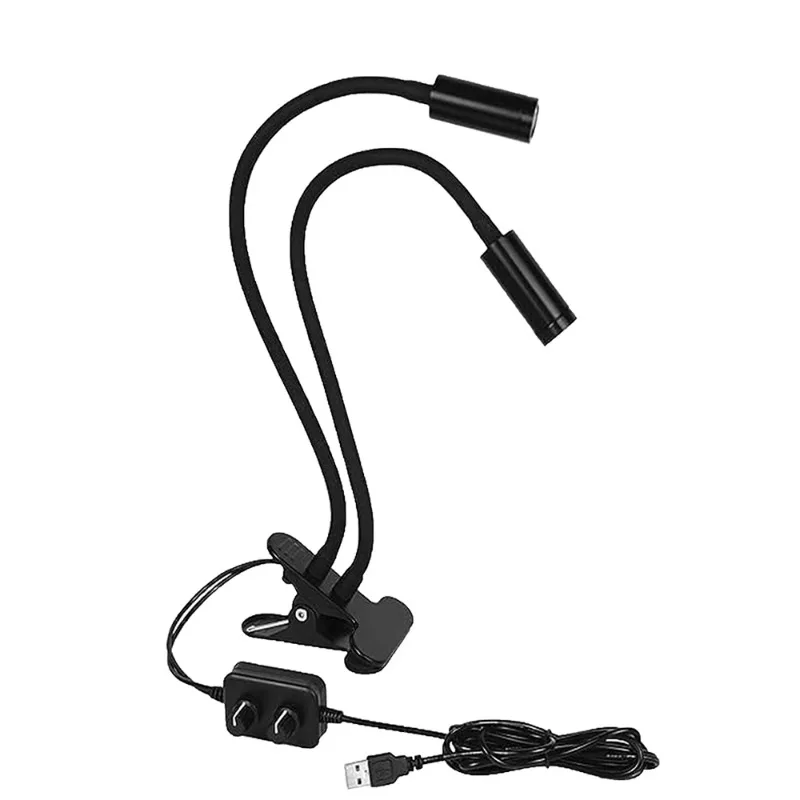 Gooseneck Lamp Microscope LED  - Electronics Repair Microscope reseña y precio