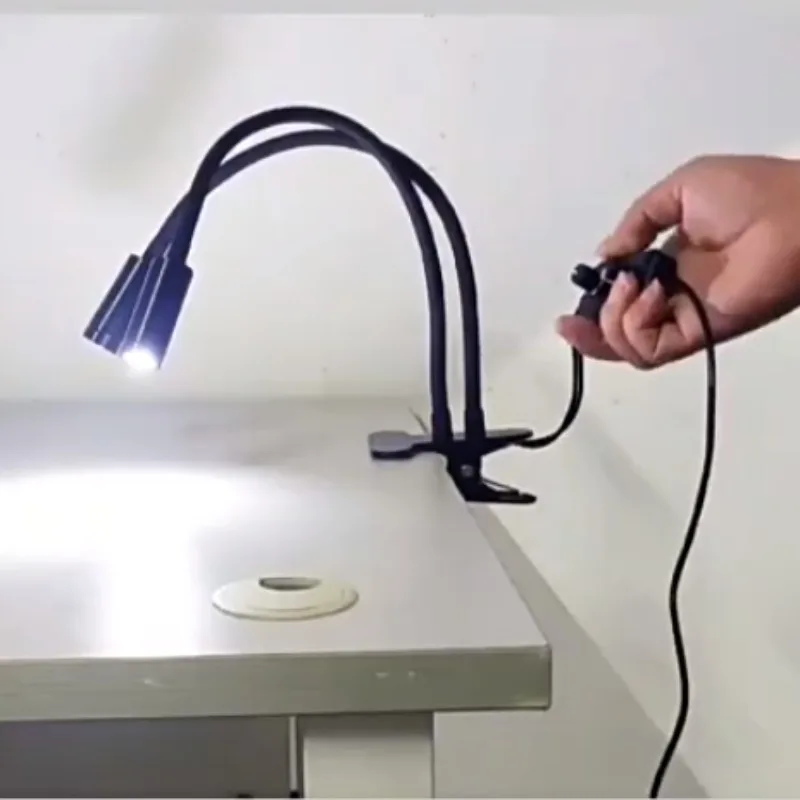 Gooseneck Lamp Microscope LED  - Electronics Repair Microscope reseña y precio