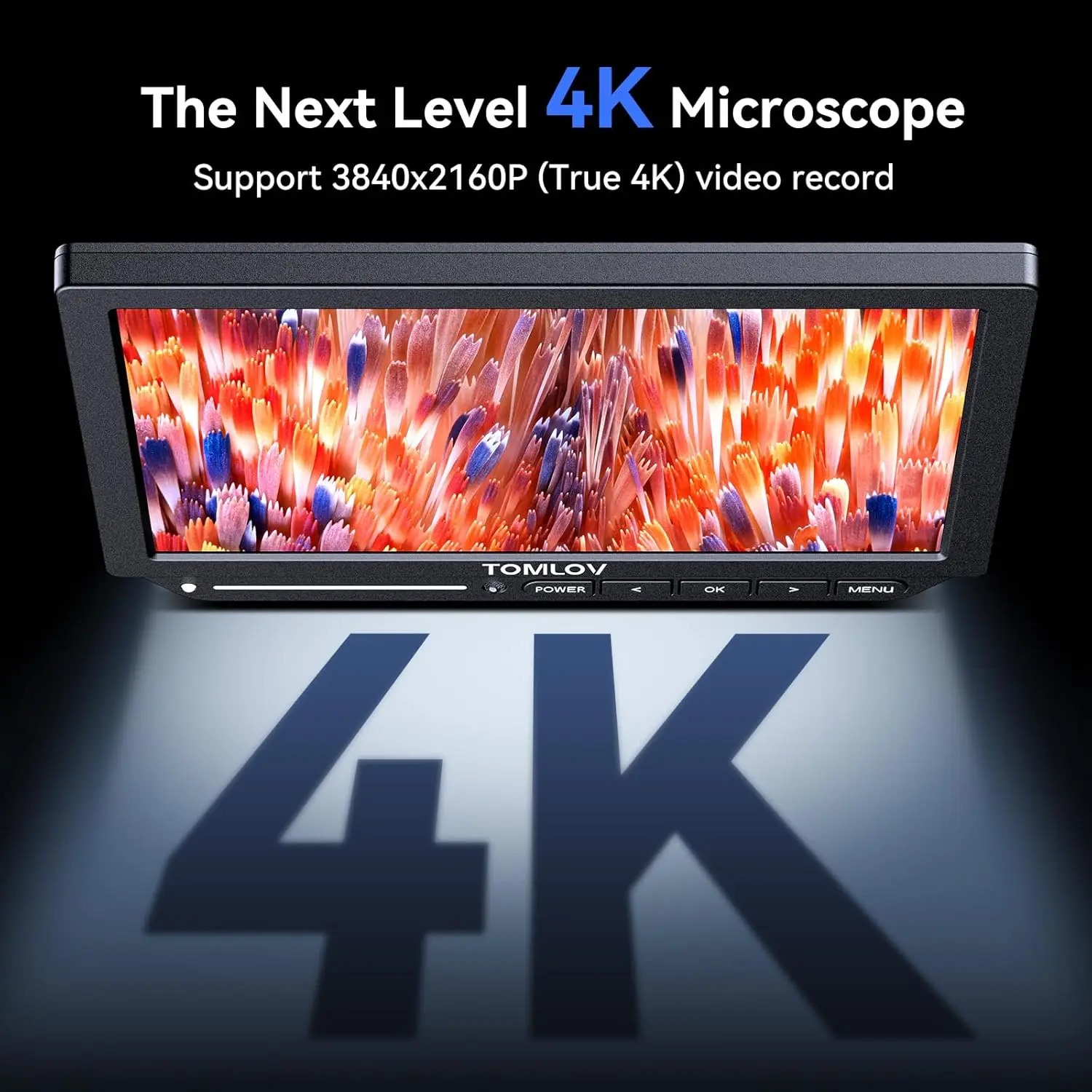 TOMLOV 4K Autofocus Digital Mi - Electronics Repair Microscope reseña y precio