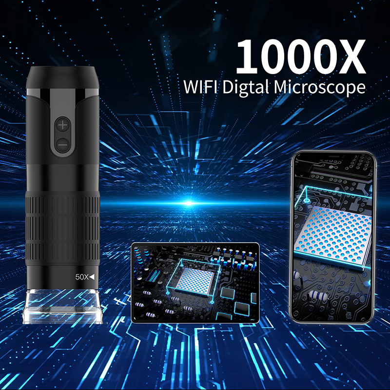 Wifi Digital Microscope Magnif - Electronics Repair Microscope reseña y precio