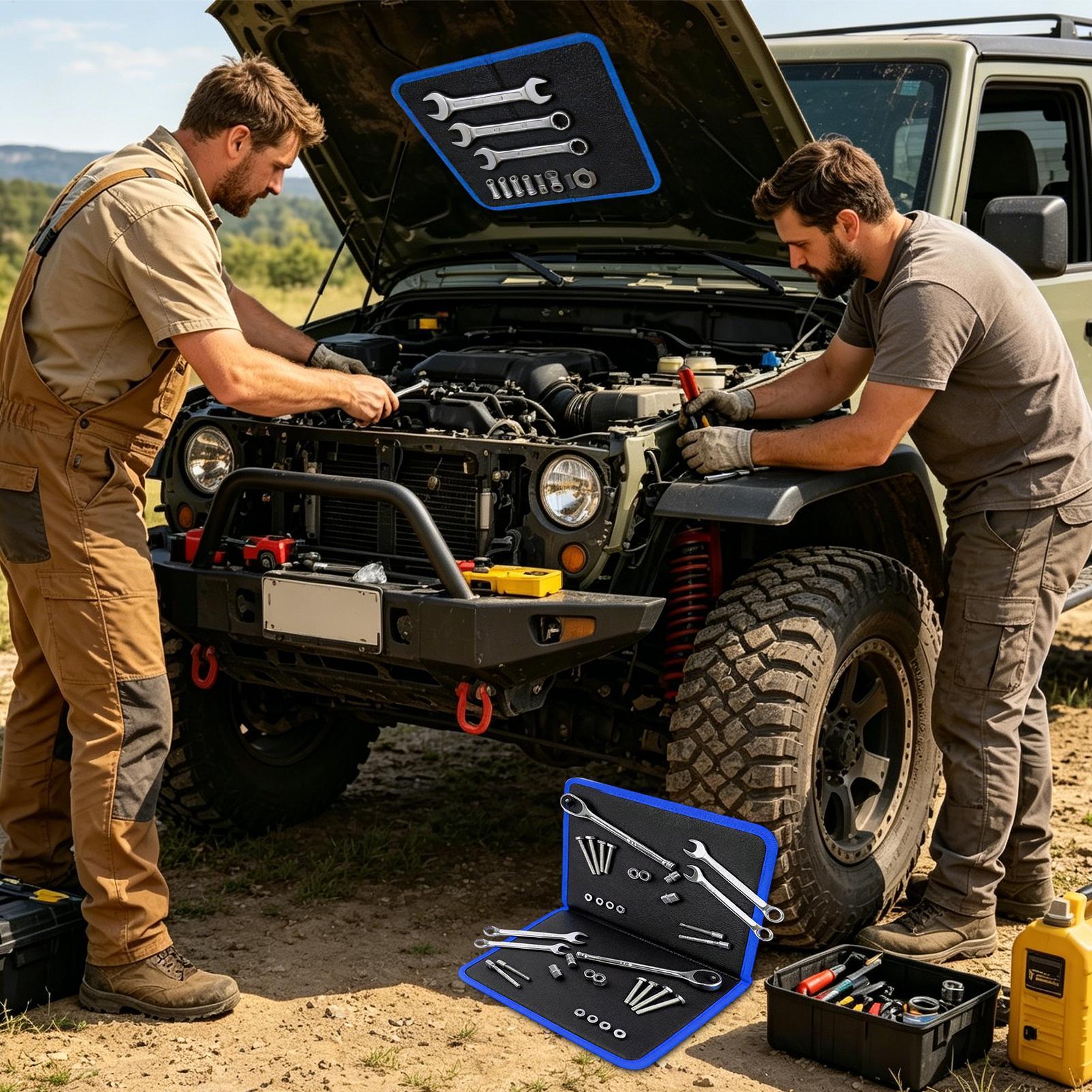 Magnetic Tool Mat With Powerfu - Electronics Repair Garage reseña y precio