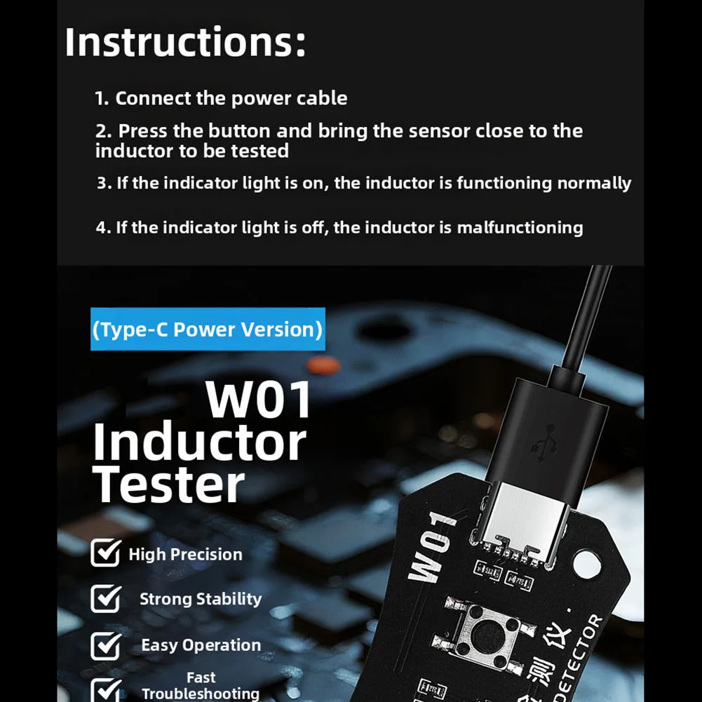 Handheld Inductance Tester For - Electronics Repair Engineer reseña y precio