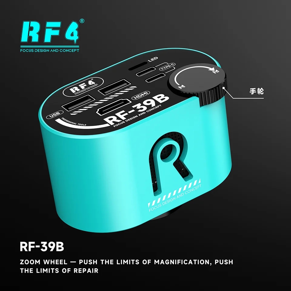 RF4 RF-39B Lossless Zoom Wide- - Electronics Repair Microscope reseña y precio