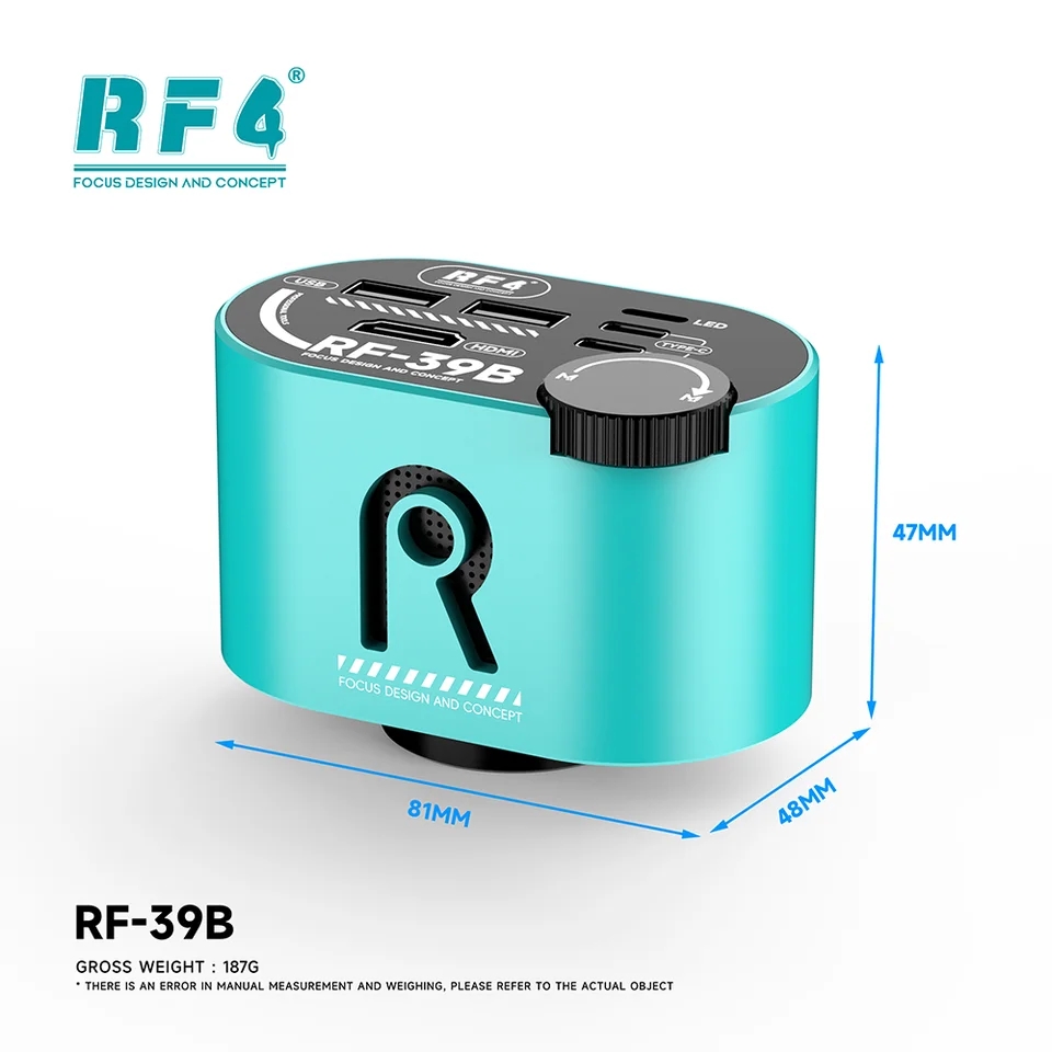 RF4 RF-39B Lossless Zoom Wide- - Electronics Repair Microscope reseña y precio
