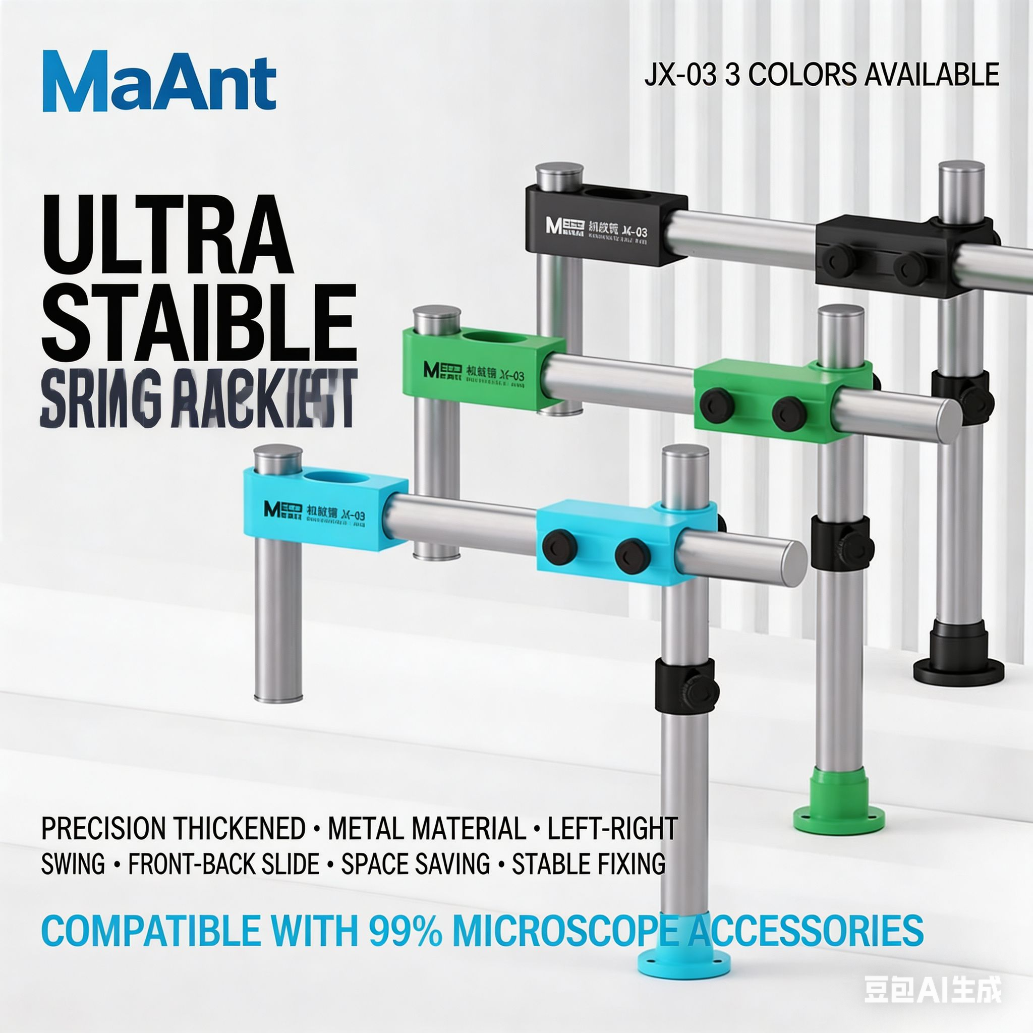 ManAnt microscope arm 360 degr - Electronics Repair Microscope reseña y precio