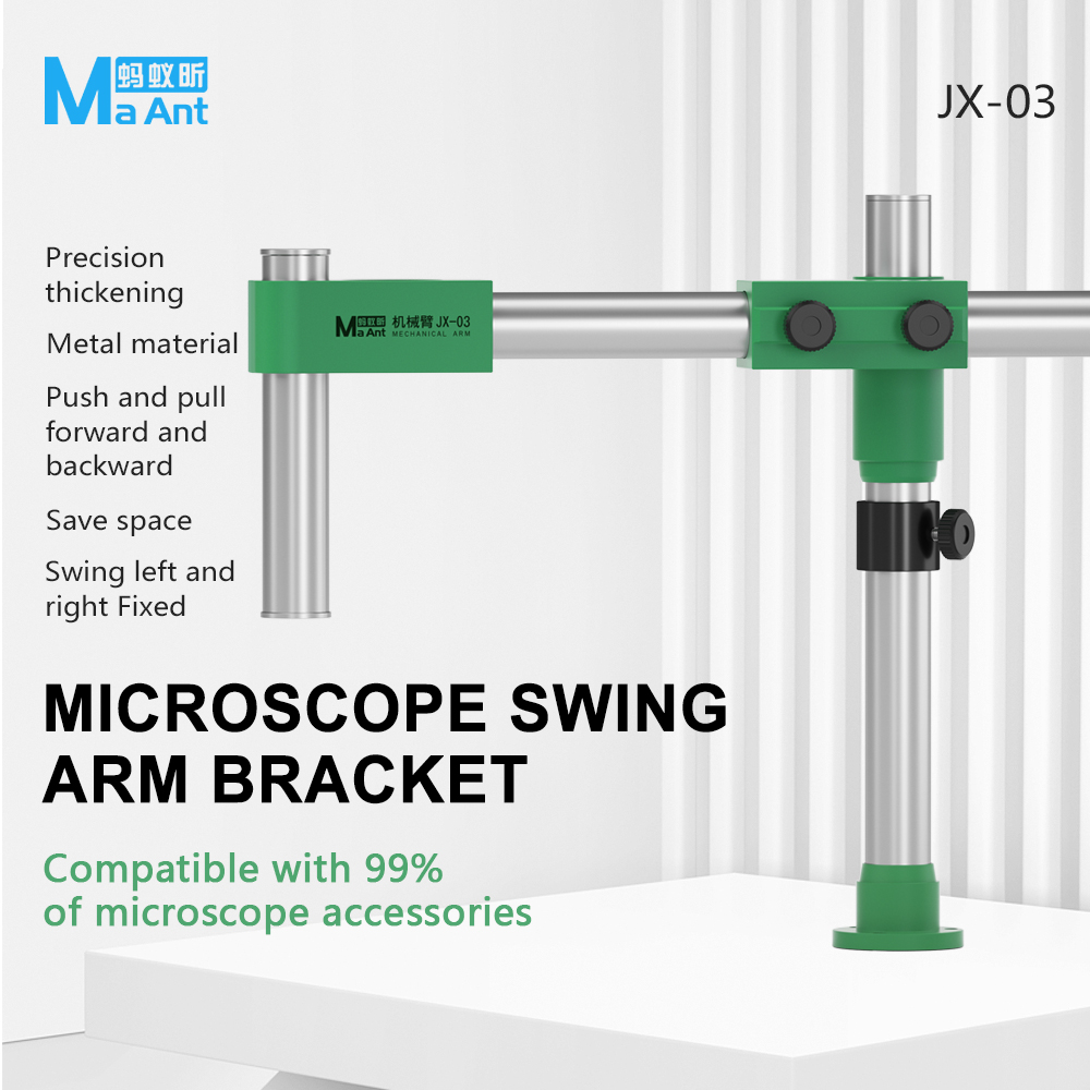 ManAnt microscope arm 360 degr - Electronics Repair Microscope reseña y precio