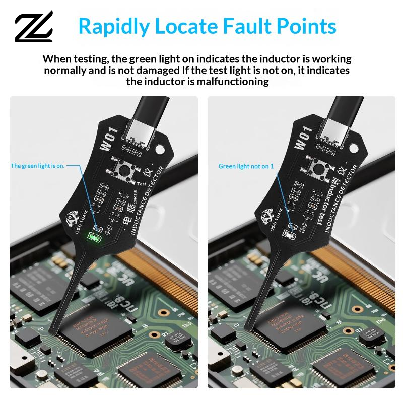 2 in 1 OSS Inductor Detector f - Electronics Repair Engineer reseña y precio
