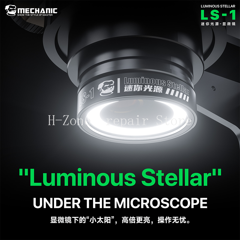 MECHANIC LS-1 microscope lamp  - Electronics Repair Microscope reseña y precio