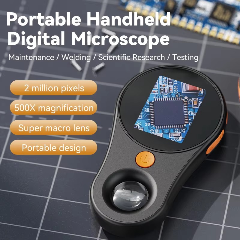 500X Handheld Digital Microsco - Electronics Repair Microscope reseña y precio