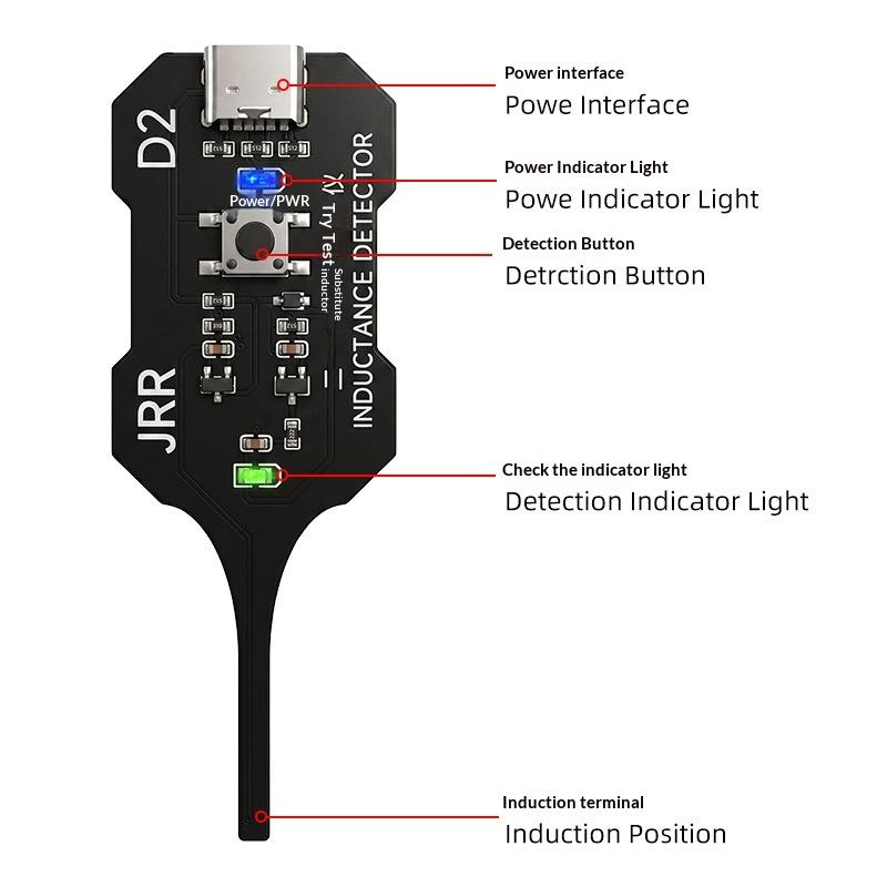V2.0 Type-C Inductance Tester  - Electronics Repair Engineer reseña y precio