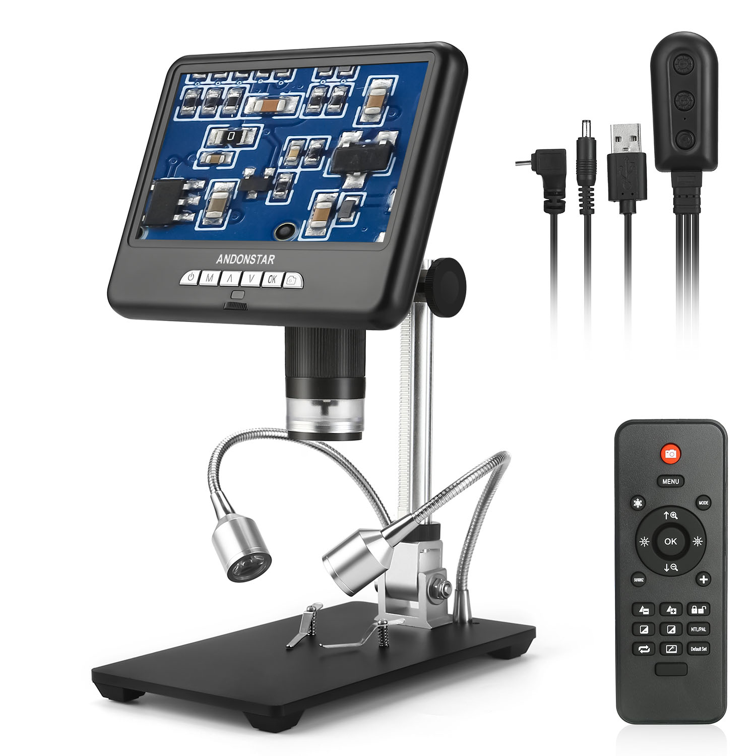 Andonstar AD407 HDMI Soldering - Electronics Repair Microscope reseña y precio