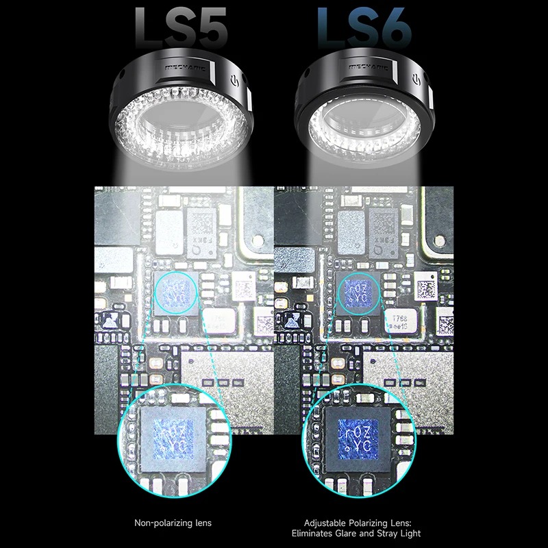 Mechanic LS5 LS6 Microscope Ri - Electronics Repair Microscope reseña y precio