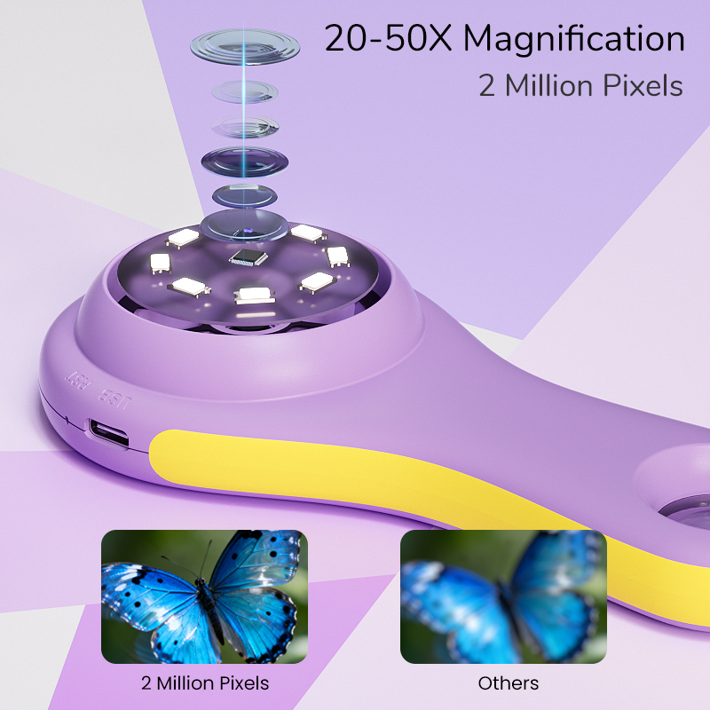 2.0'' IPS Digital Magnifier HD - Electronics Repair Microscope reseña y precio