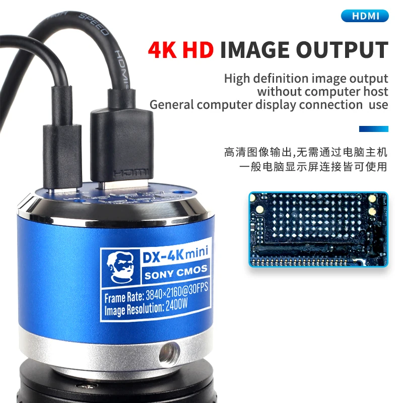 MECHANIC MOS4K DX-4K Mini 24MP - Electronics Repair Microscope reseña y precio