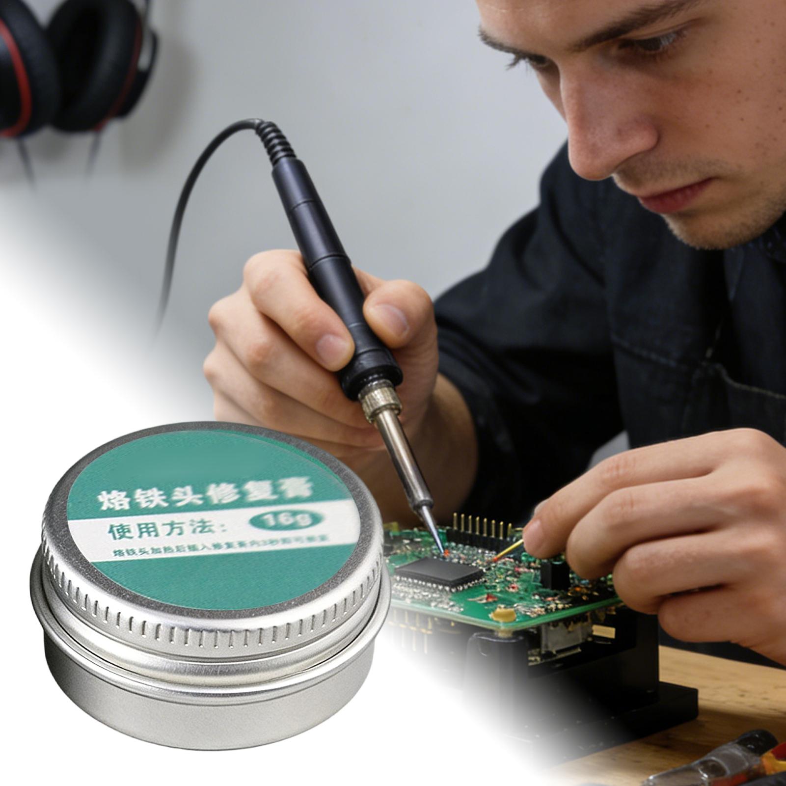 Tip Tinner for Soldering Iron  - Electronics Repair Garage reseña y precio