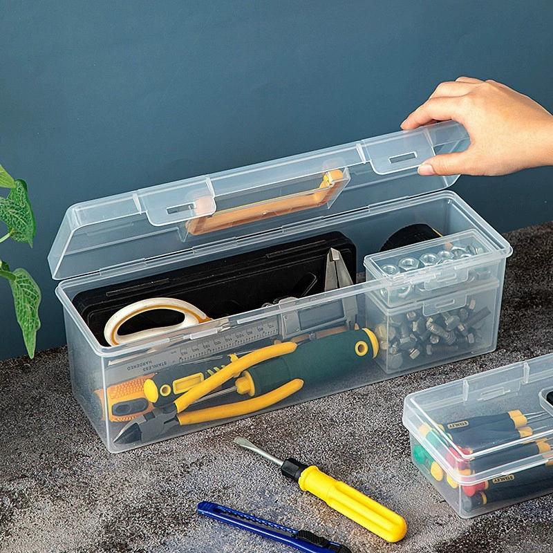 7 Piece Transparent Parts Stor - Electronics Repair Garage reseña y precio
